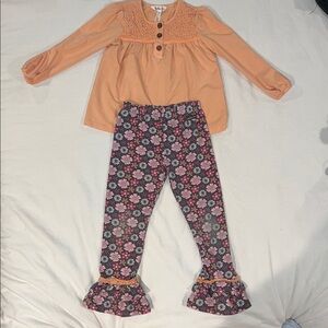 Matilda Jane Peach Buttoned Top